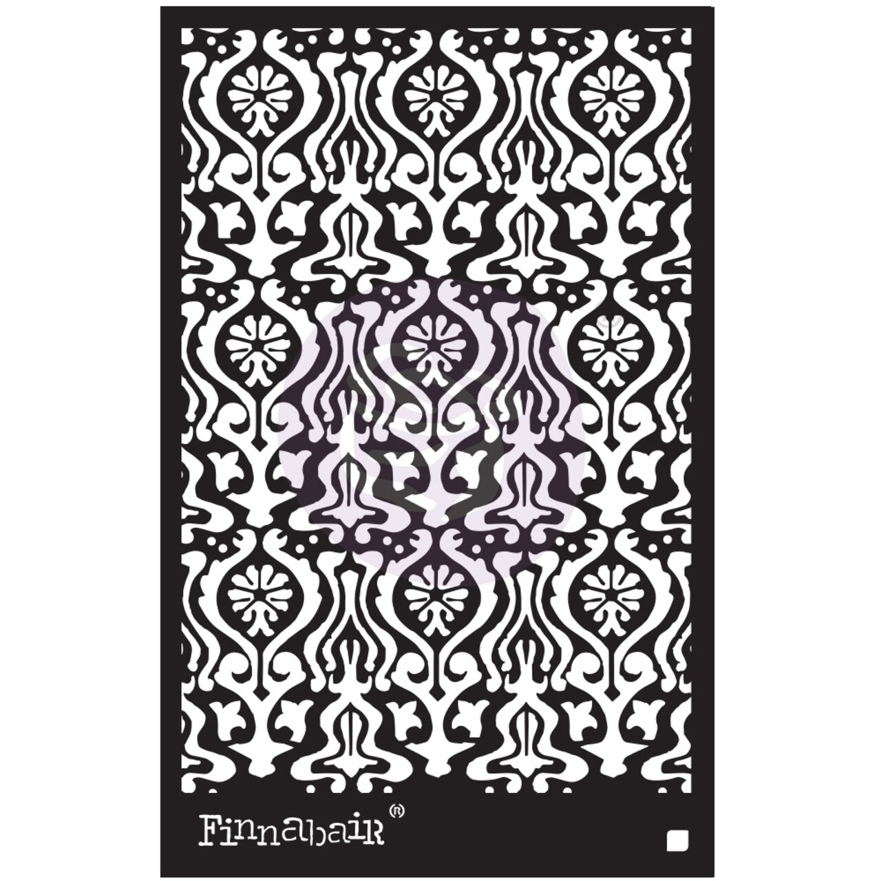 Prima Marketing Inc 6x9 Stencil - Oriental Wall - 6"x9" 655350967963